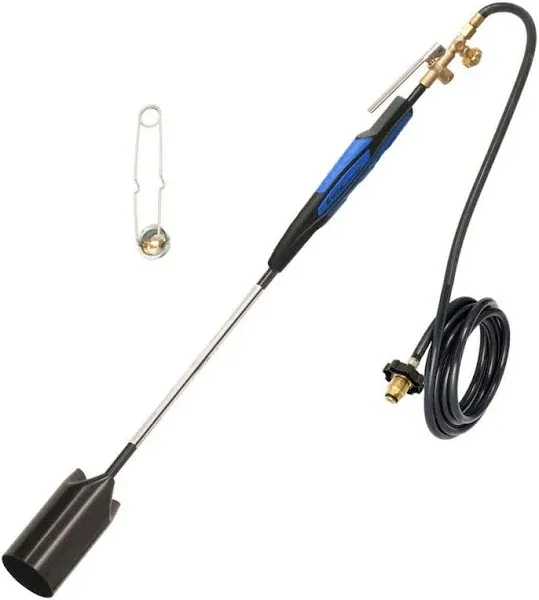 Flame King 500,000 BTU Propane Torch Kit Heavy Duty Weed Burner