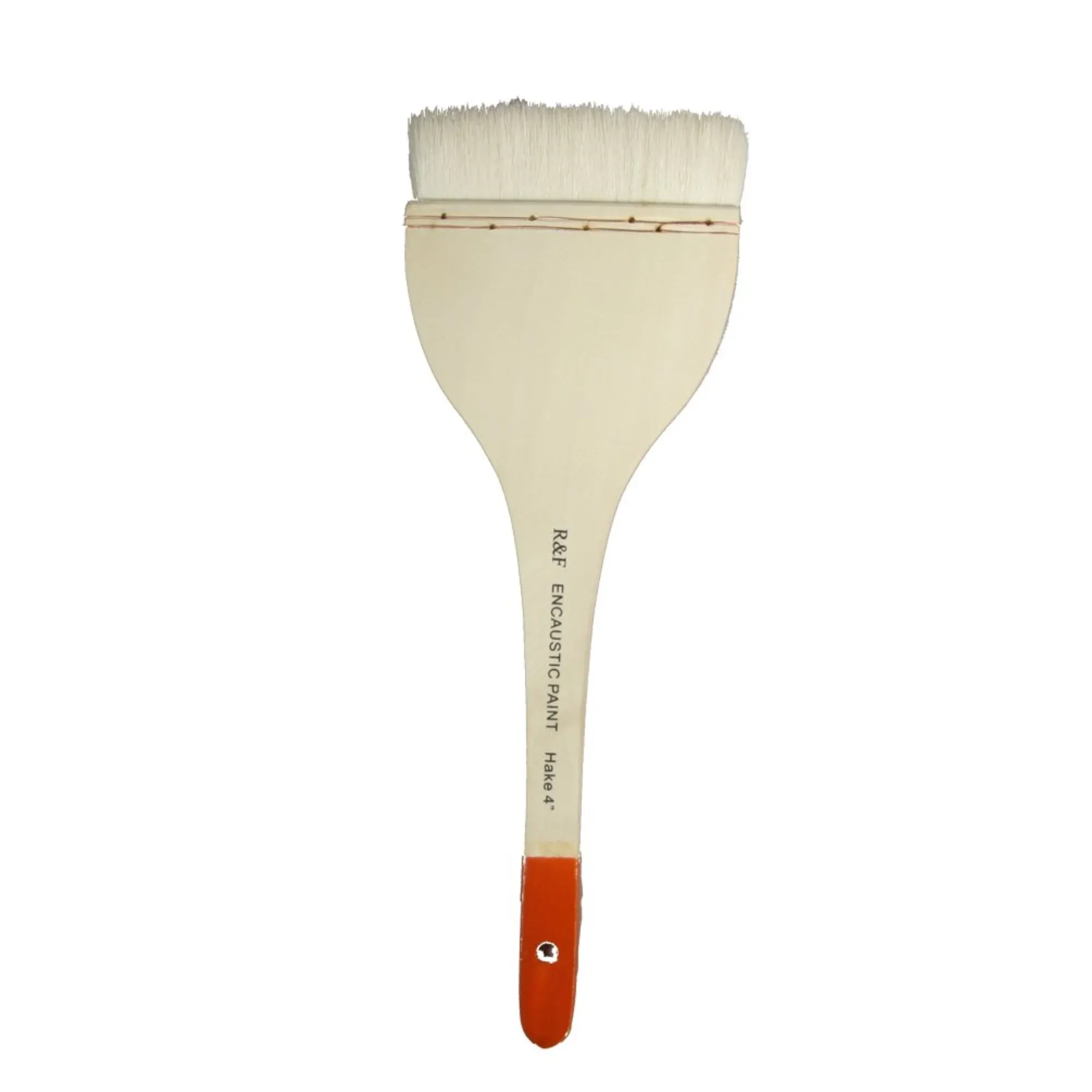 R&F Handmade Paints Hake Encaustic Brush 4-Inch