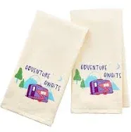 The Lakeside Collection Adventure Awaits Bath Collection - Set of 2 Hand Towels