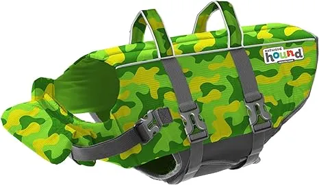 Outward Hound Granby Splash Camo Dog Life Jacket