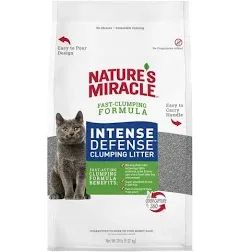 Nature's Miracle Intense Defense Clumping Cat Litter