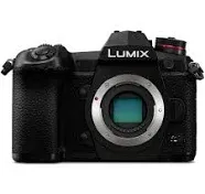 Panasonic LUMIX G9 Mirrorless Camera, Micro Four Thirds, 20.3 Megapixels Plus 80 Megapixel, High-Resolution Mode with LUMIX G Vario 12-60mm F3.5-5.6 Lens (DC-G9MK) , Black