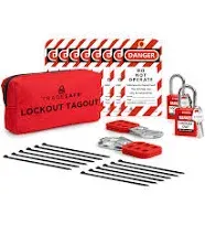 Industrial Personal Lockout Tagout Kit | TRADESAFE