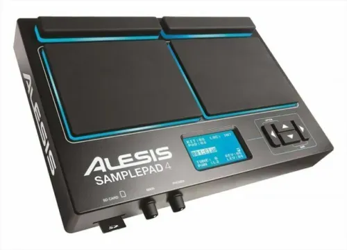 NEW Alesis SamplePad 4, Four-Pad Percussion and Sample-Trigger<wbr/>ing Instrument