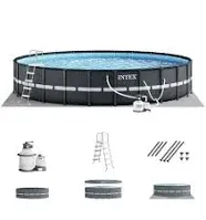 Intex Ultra XTR Frame Above Ground Swimming Pool Set with Pump