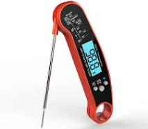 nescope Cooking Thermometer with Backlight LCD IP67 Waterproof with Long Probe