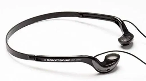 SONXTRONIC Xdr-8000 Vertical in Ear Ultralight Sport Running Headband Headph...