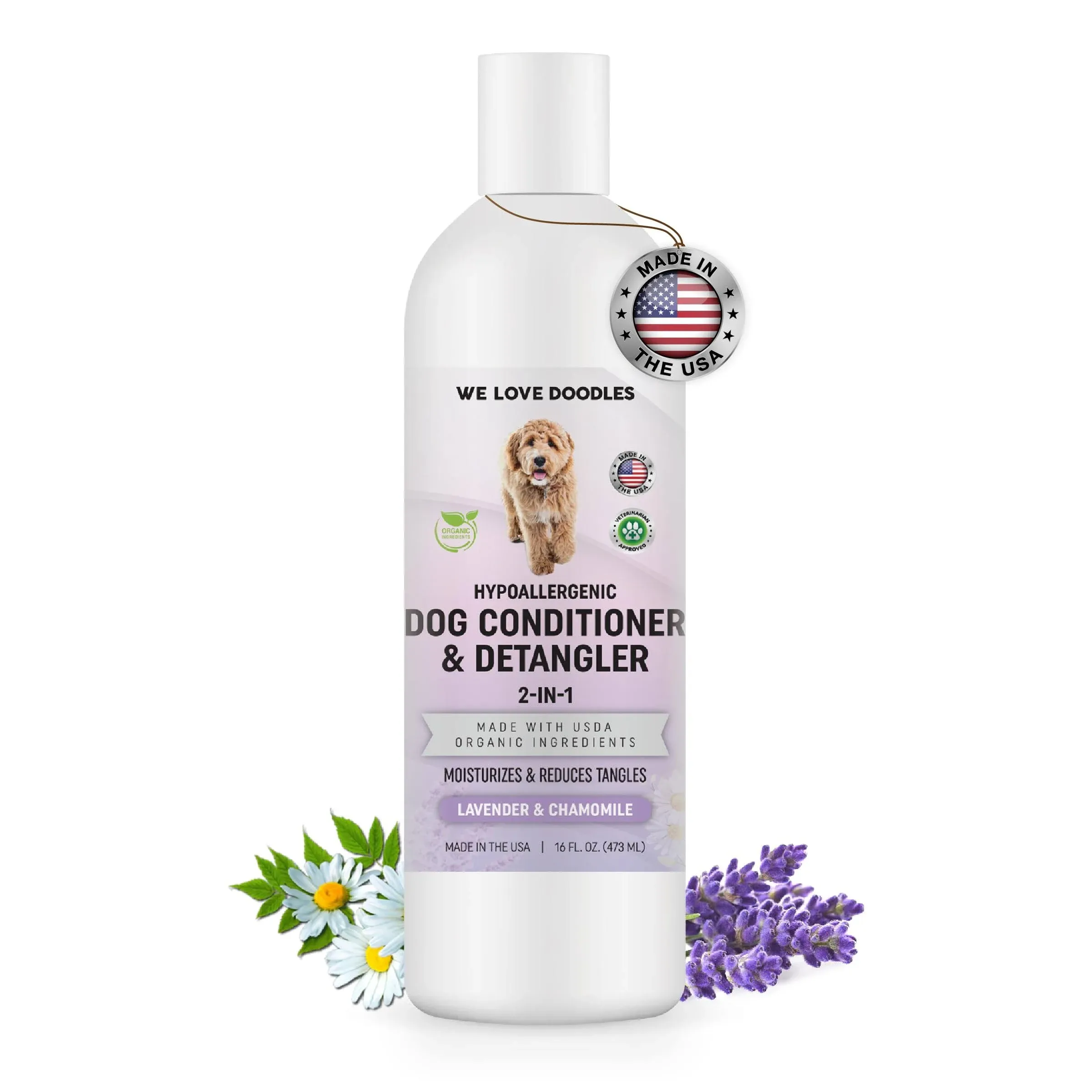 USDA Organic Dog Conditioner and Detangler