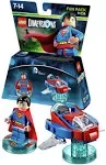 LEGO DC Super Heroes Minifigure: Superman (Red Cape / Red Eyes)