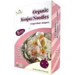 Apexy Organic Shirataki Konjac Noodle 8 Pouches Total 42.24oz. Low Calorie, Low-Carb Gluten Free, Vegan, Keto and Paleo-Friendly. (Fettuccine Shapes)