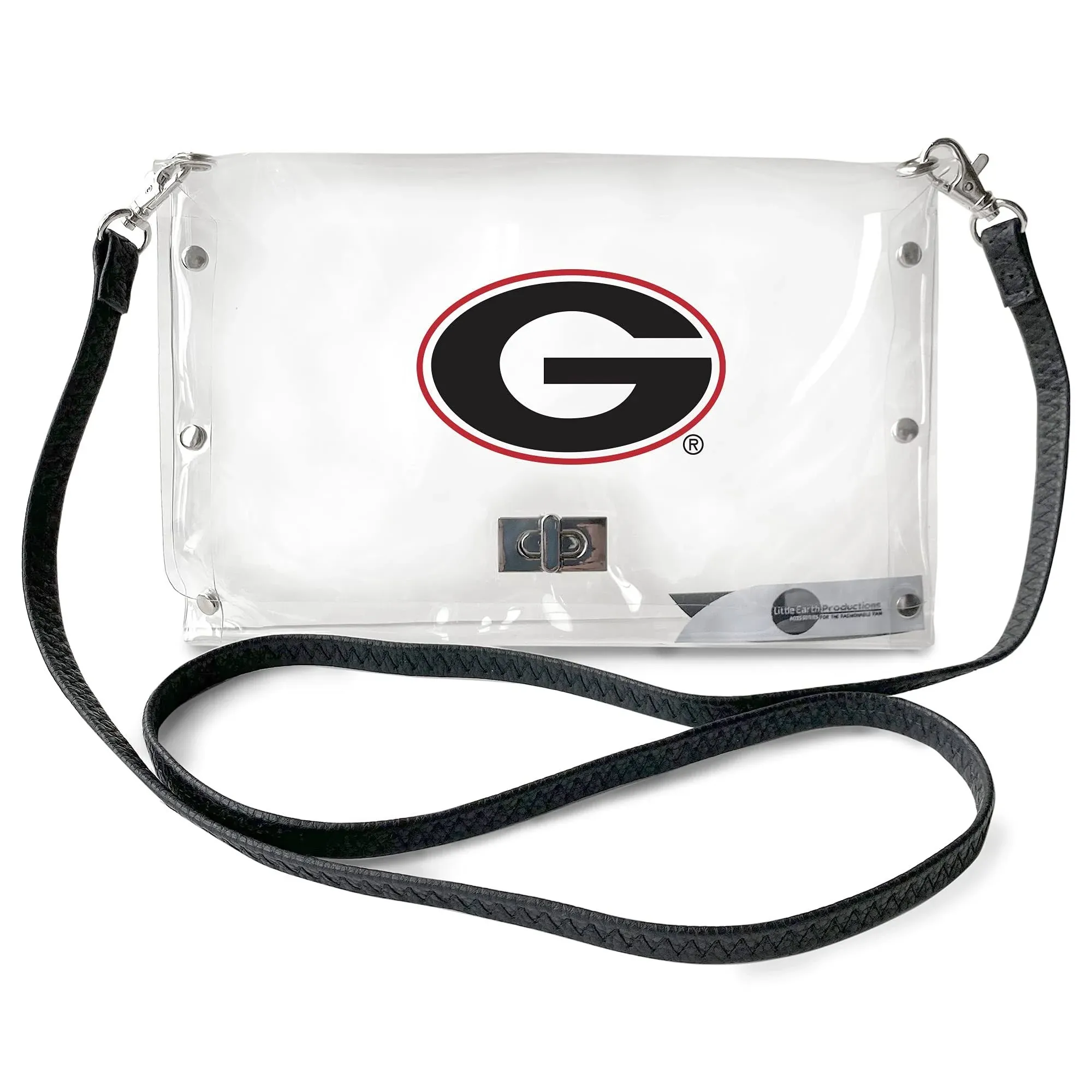 Georgia Bulldogs Clear Envelope Purse