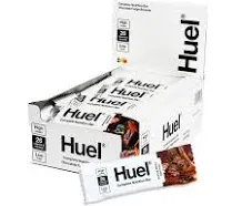 Huel Complete Nutrition Vegan Protein Bars | Dark Chocolate Raspberry | 13g Protein, 27 Vitamins and Minerals, 2G Sugar, Non-GMO, 100% Plant Based