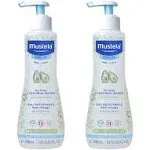 Mustela Baby Cleansing Water - No-Rinse Micellar Water - with Natural Avocado & Aloe Vera - for Baby's Face, Body & Diaper - 1 or 2-Pack - Various Sizes