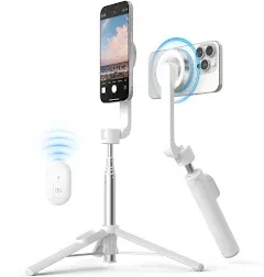 Magnetic Selfie Stick Tripod Compatible for All iPhones and Galaxy Strong