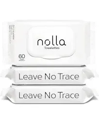 Nolla Flushable Wipes 180 Count