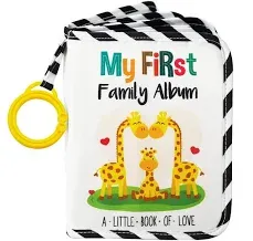 Urban Kiddy Baby&#039;s My First Family Album | Soft Photo Cloth Book Gift Elephant