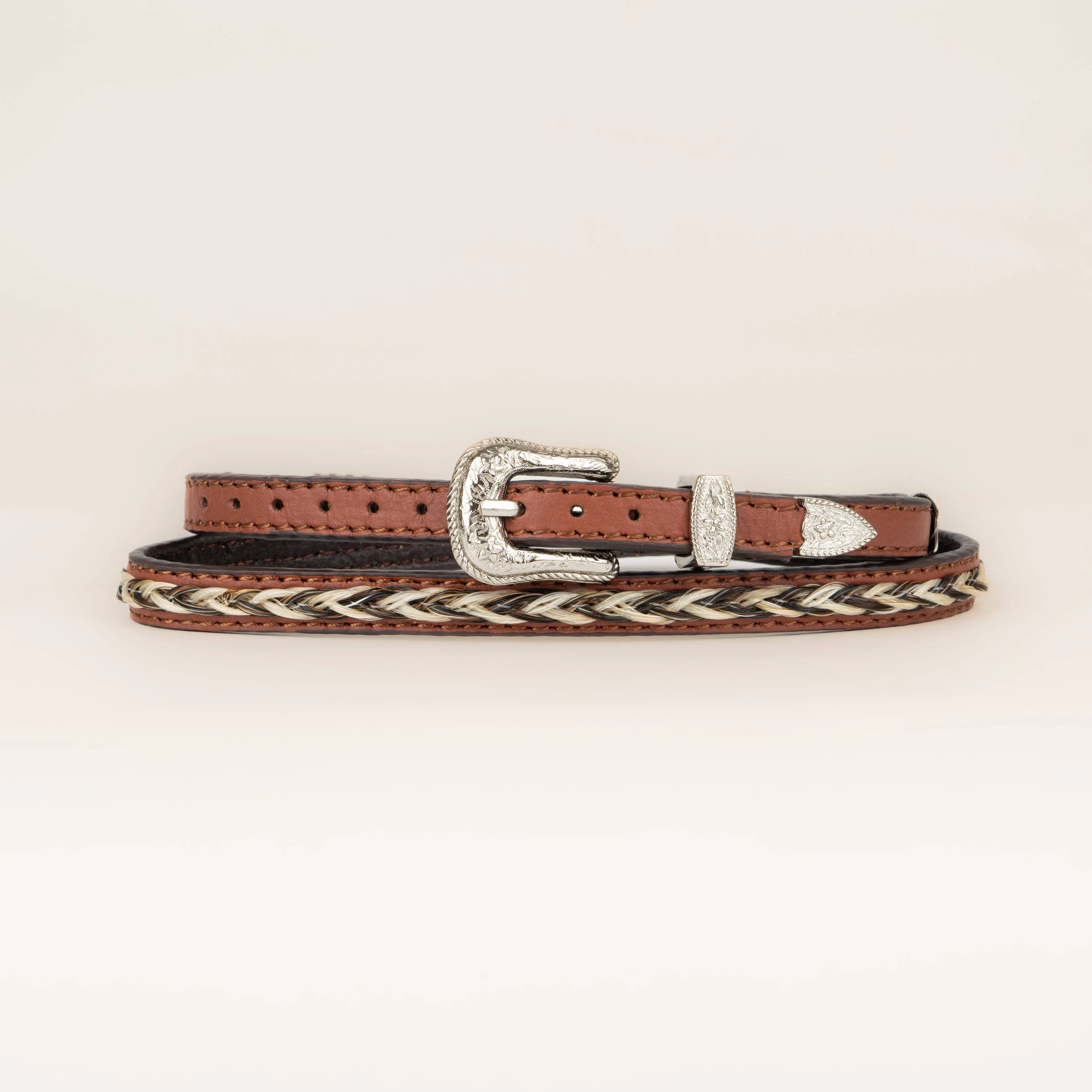 M & F Western Horse Hair Braided Hatband