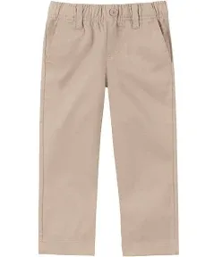 Boys Izod Uniform Flat Front Pants