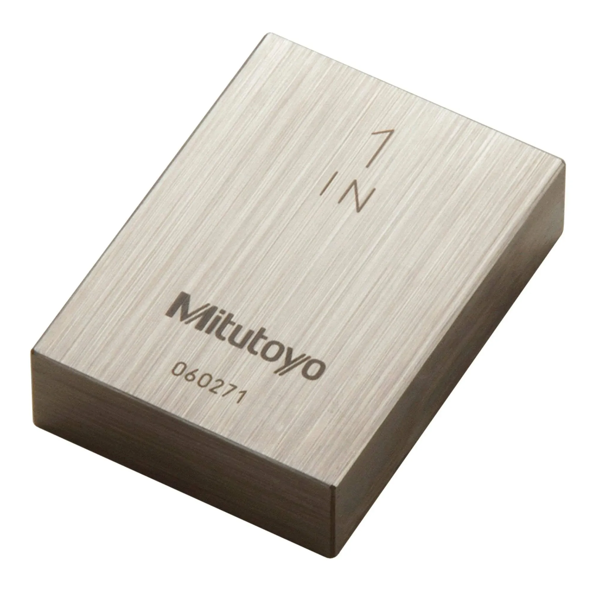 Mitutoyo - 611201-531 Steel Rectangular Gage Block, ASME Grade 0, 1.0" Length