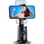 Auto Tracking Phone Holder, Auto Face Tracking Tripod, Portable All-in-one Smart Selfie Stick 360 Rotation Fast Face & Object Tracking Cameraman Robot