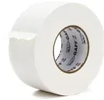 ProTapes Pro Gaff Premium Matte Cloth Gaffer's Tape With Rubber Adhesive, 11 mils Thick, 55 yds Length, 3" Width, White (Pack of 1)