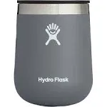 Hydro Flask 10 oz Wine Tumbler Stainless Steel Vacuum Insulated Stone Gray