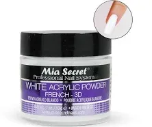 Mia Secret White Acrylic Powder (1oz)