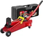 BIG RED Floor Jack 1.5 Ton Torin Hydraulic with Carrying Storage Case, T820014S