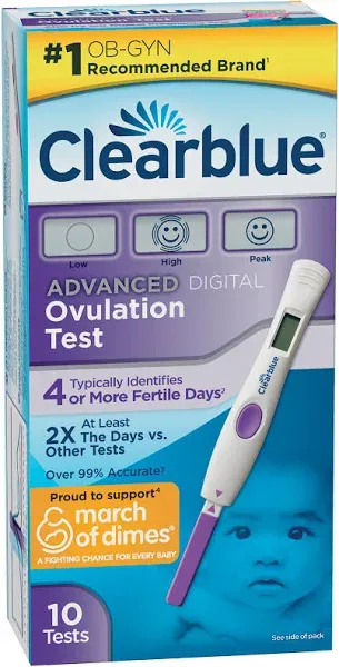 Clearblue Advanced Digital Ovulation Test