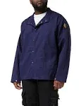 FN9-30C 30&#034; 9Oz. Navy FR Cotton Welding Jacket