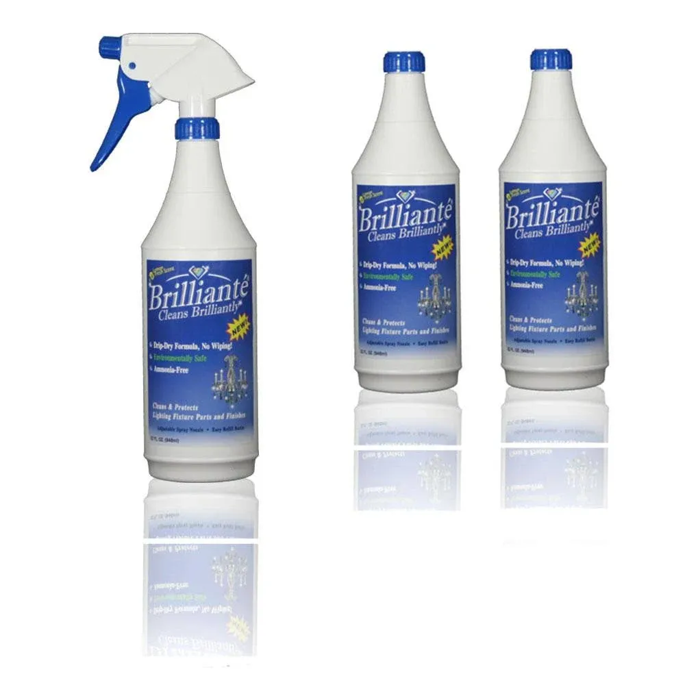 Brilliante Crystal Cleaner Chandelier Cleaner Spray