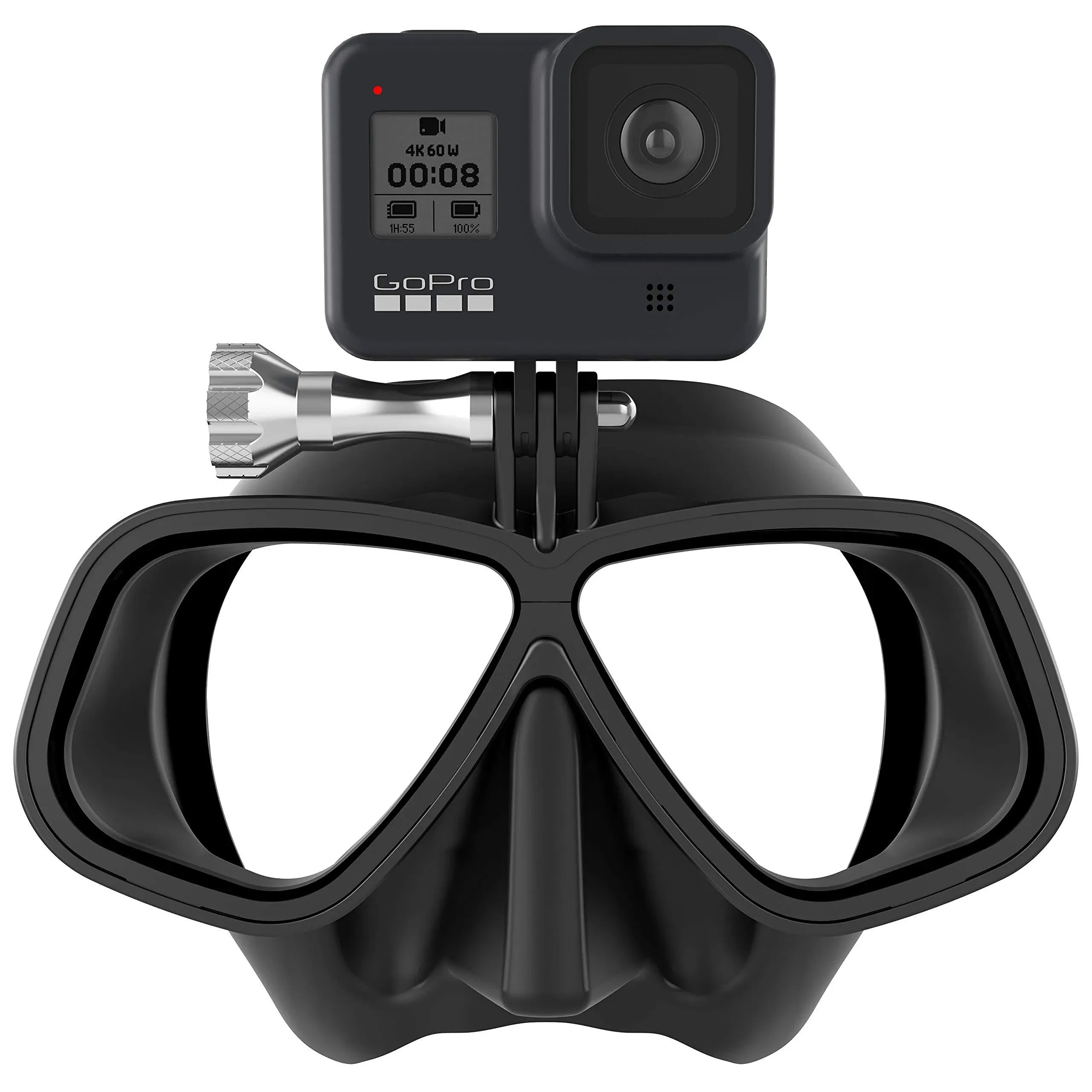 OCTOMASK - Frameless Dive Mask w/Mount For All GoPro Hero Cameras For Scuba ...