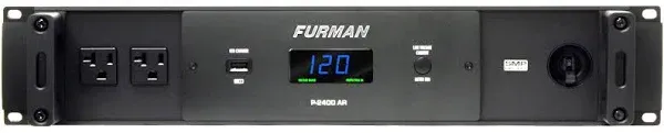 Furman P-2400 AR 20 Amp Voltage Regulator + GN-LED Light | Reverb