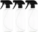 (3 PACK) 16 Oz. Heavy Duty Chemical Resistant Sprayer Spray Bottle Containers