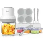 13-in-1 Baby Food Maker Set with Food Containers, Freezer Tray, Spoons, Spatula