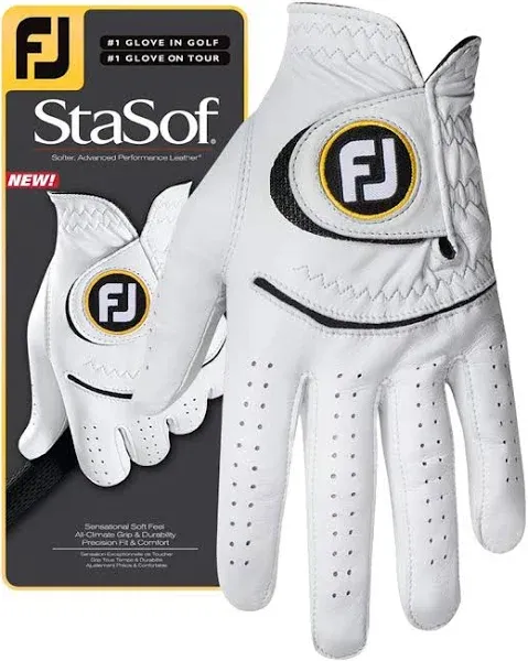 FootJoy Golf Prior Generation MLH StaSof Glove Black Cadet Small