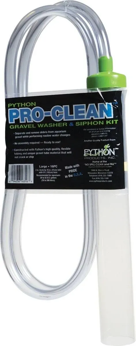 Python Pro-Clean Gravel Washer & Siphon Kit - Large