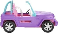 Barbie Off-Road Vehicle with Rolling Wheels