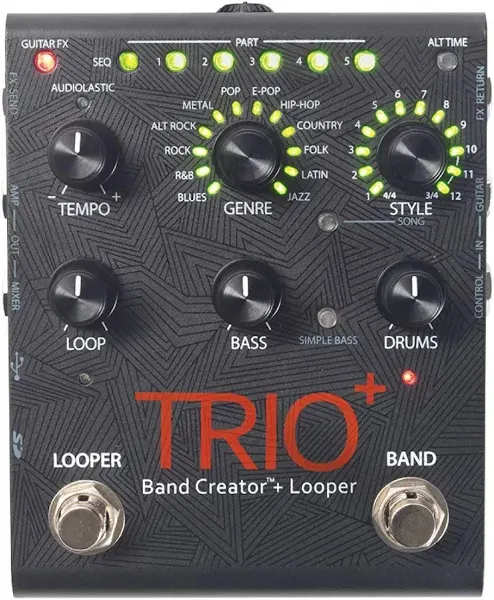 DigiTech TRIO Plus Band Creator + Looper | Reverb