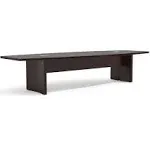 Mayline Aberdeen 12' Conference Table, Boat Mocha [ACTB12LDC]