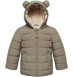 Rokka&Rolla Baby Boys' Warm Winter Coat-Baby Fleece Puffer Jacket