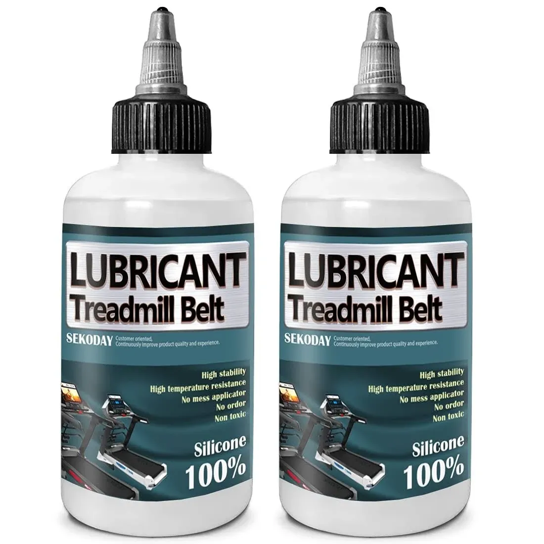 100% Silicone Treadnmill Belt Lubricants/Lub<wbr/>es | Non Toxic and Odorless | Hig...