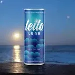 Leilo Luna Calm in a Can | Sparkling Sleep Drink with Kava | All Natural & Gluten Free | Blueberry Chamomile, 8.4 ounce, Pack of 12