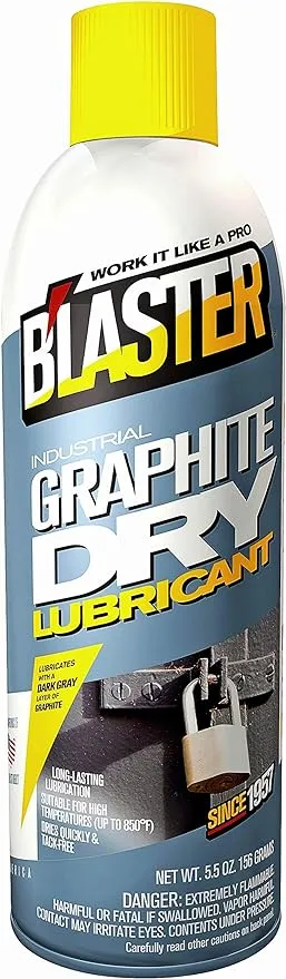 Tools & Harware B'laster Corporation 8-GS Graphite Dry Lubricant, 5.5 oz.