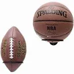 Basketball Holder Wall Mount, Ball Holder Wall Mount, Ball Display Wall Storage for Basketball, Soccer Ball, Volleyball, Football, Rugby