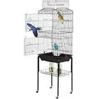 BestPet 64 inch Wrought Iron Bird Cage for Parakeets Medium Small Parrots Par...