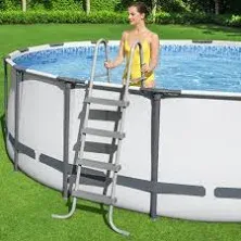 Bestway Round Steel Pro MAX Above Ground Pool Set