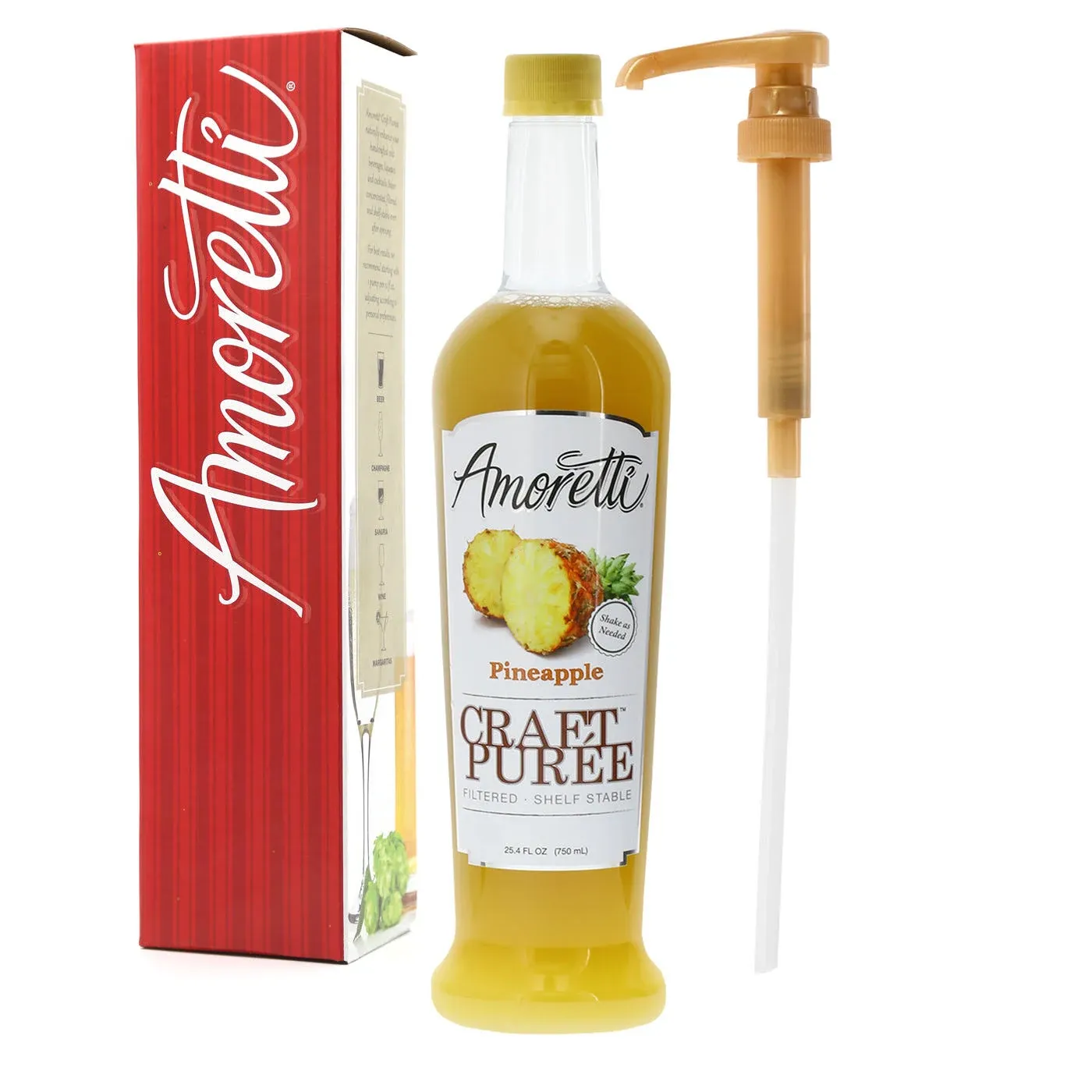 Amoretti Pineapple Craft Puree 25.4 fl. oz.