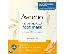 Aveeno Repairing Cica Hand Mask with Prebiotic Oat and Shea Butter