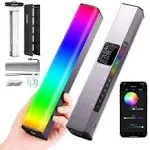 Neewer RGB1 Magnetic Handheld LED Light Stick Rose Gold, 9.8", Wands, Base Models, Bi Color RGB, DC/Battery Power, 1, Internal, App